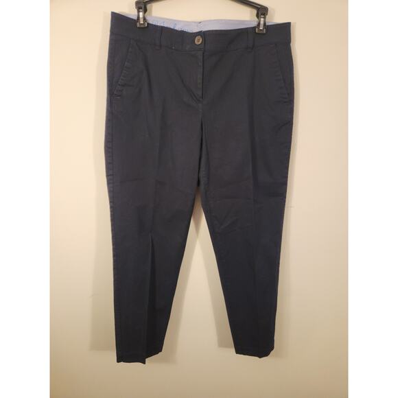 Talbots Pants Womens 10P 10 Petite Black The Weekend Chino Pant Dress Business - Picture 3 of 10